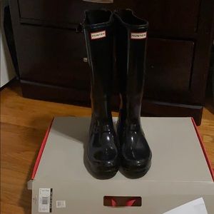 Hunter rain boots. Will take best offer